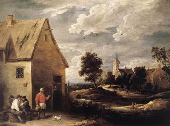 小大衛 特尼爾斯 Village Scene 小大衛 特尼爾斯 Village Scene